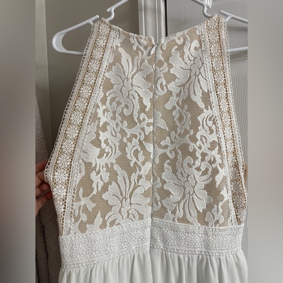 Lulus Forever and Always Bridal Dress Size Lg - Picture 5 of 5